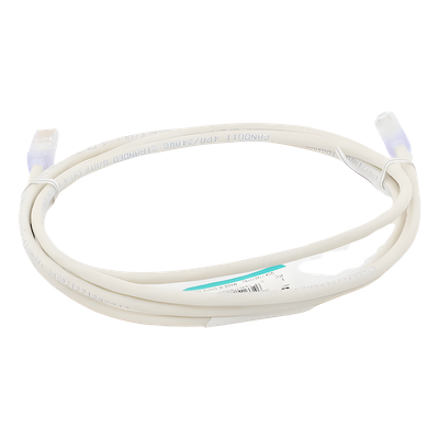 Cable de Parcheo UTP Categoría 6, con Plug Modular en Cada Extremo - 2 Metros (6.56 Pies) - Blanco Mate - Imagen 5