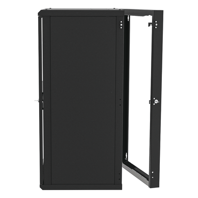 Gabinete Abatible de Pared (Con Marco Trasero) con Rack 19" de 24 Unidades. Ventana de Cristal Templado. - Imagen 5