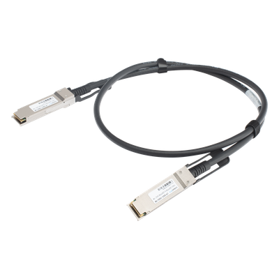 Cable DAC QSFP28 de 100 Gbps a 100 Gbps / Passive Direct Attach Copper Twinax Cable / Longitud: 1 metro 