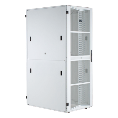 Gabinete FlexFusion para Centros de Datos, 42 UR, 600 mm de Ancho, 1070 mm de Profundidad, Fabricado en Acero, Color Blanco - Imagen 4