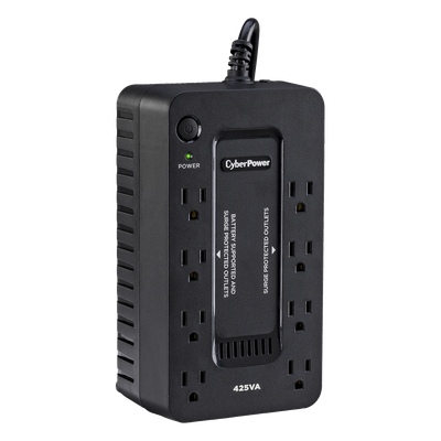UPS de 425 VA/255 W, Topología Standby, Entrada 120 Vca NEMA 5-15P, Tipo Gabinete Compacto, Con 8 Tomas NEMA 5-15R - Imagen 3