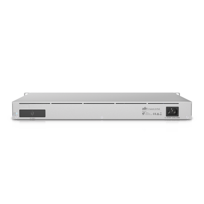 UniFi Switch Empresarial Capa 3 de 24 puertos PoE 802.3af/at (12 puertos 2.5G y 12 puertos 1G) + 2 puertos 1/10G SFP+, 400W, pantalla informativa - Imagen 4