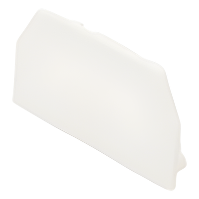 Tapa Final, para uso con canaleta T45, Material PVC Rígido, Color Blanco Mate - Imagen 4