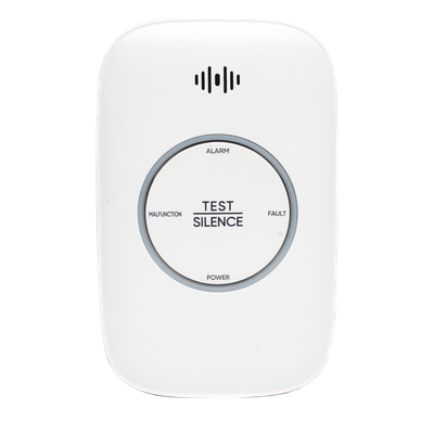 (HikFire) Detector de Gas Natural Metano (CH4) / Alarma Temprana / Salida para cierre de Válvula y/o activación de Ventilador / Protección IP30 / Alarma de 70dB a 115dB a 1 metro de distancia - Imagen 3