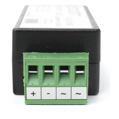 (2 en 1) Convertidor de Energía 24 Vca a 12 Vcc (CA a CD) y Filtro Contra Ruido para Cámaras / Voltaje de Entrada 20~30 Vca / Salida 12Vcc @ 1 A / ENVIO DE ENERGIA A LARGAS DISTANCIAS / Terminales Tipo Tornillo. - Imagen 3