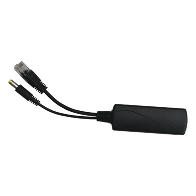 Splitter PoE WI-TEK / Entrada 802.3af/at hasta 30W / Salida 12 Vcc 2A (24W) / Para cámaras IP sin PoE