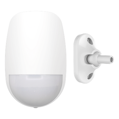 (AX PRO) Detector PIR Inalámbrico de Doble Tecnología / Inmunidad a Mascotas / Rango de Detección de 12 mts / Angulo de 85.9° de Cobertura + Montaje Universal