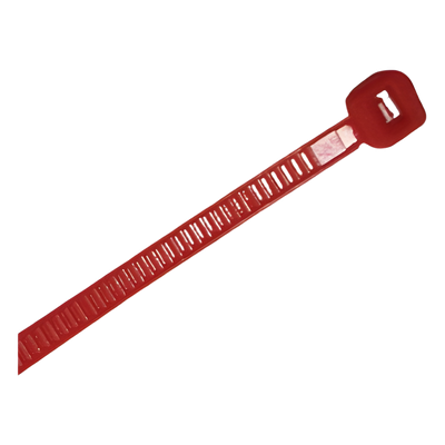 Cincho de nylon color rojo 4.8 x 300mm (100pzs) (4200-04003) 