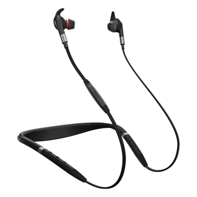 Jabra Evolve 75e inalámbrica con cancelación de ruido activa ANC y luz de ocupado integrada (7099-823-409)