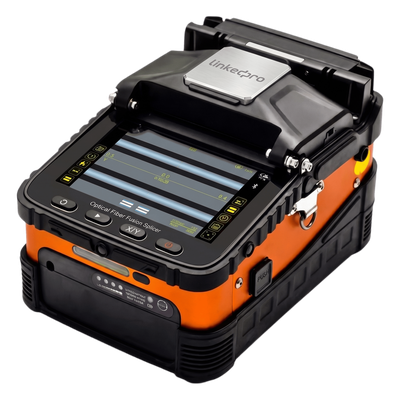 Fusionadora de Fibra Óptica Multimodo y Monomodo / 6 Motores / Alineación por Núcleo