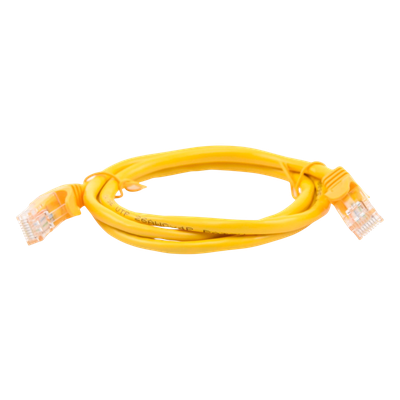 Cable de Parcheo UTP Cat5e - 1 Metro (3.28 Pies) - Amarillo