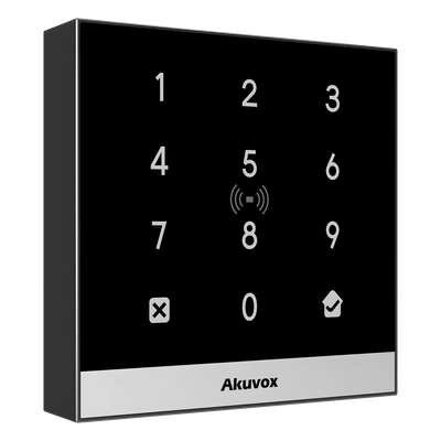 Teclado de Control de Acceso + Bracket de Instalación / Administración 100% en la Nube / Interfaz WEB / POE / Lector Prox 125 kHz / MIFARE 13.56MHz / NFC / APP Smart Plus / Control de 1 Puerta / PIN Para Visitas / IP65 - Imagen 3