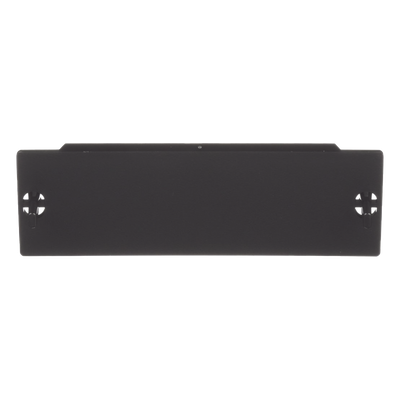 Placa Ciega FAP, Para Reservar Espacio de Uso Futuro en Paneles de Fibra Óptica, Color Negro - Imagen 3