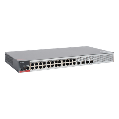 Switch PoE+ Empresarial 370 Watts, Administrable L2+, 24 Puertos Gigabit y 4 Puertos Uplink SFP 2.5G - Imagen 3