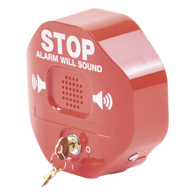 Alarma Multifunción Exit Stopper® para proteger puertas dobles (incluye contactos magnéticos) - Imagen 4
