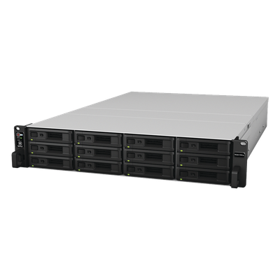 Servidor NAS para rack de 12 bahías / Expandible a 36 bahías / Hasta 432 TB / Doble fuente de poder