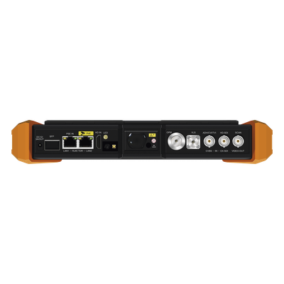 Tester Profesional Multifunción | Pantalla Táctil 7" | Láser Integrado | Cámara Integrada | Prueba IP/HD Coaxial | 4K/8K | H.265/H.265 | ONVIF | WiFi | Analizador de Cable | Medidor de Potencia Óptica y Red | TDR | - Imagen 4