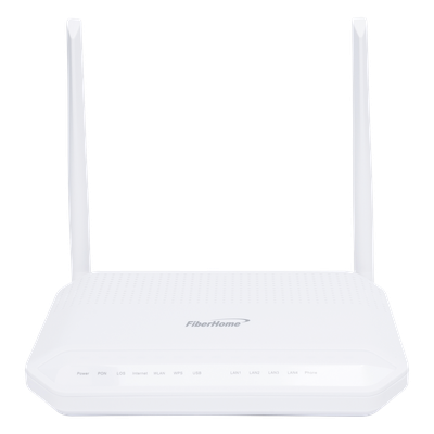 ONU GPON WiFi (2.4/5 GHz), 2 Antenas de 5 dBi, Compatible con OLTs de Terceros, MIMO 2x2, 4 puertos Gigabit + 1 POTS + USB, conector SC/UPC, (Gestión WAN desde la Interfaz de la ONU) - Imagen 3