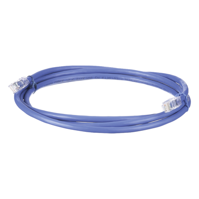 Cable de Parcheo UTP, Cat6A, 24 AWG, CM, Color Azul, 1.52 Metros (5 Pies) - Imagen 4