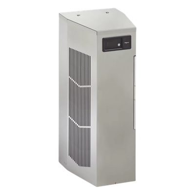 Aire Acondicionado Compacto SpectraCool Interior/Exterior, Uso en Gabinetes de Telecomunicaciones, Frío/Calor, 4000 BTU, 115 Vca, de Acero Inoxidable 304