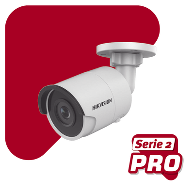 Bala IP 6 Megapixeles / Serie PRO / 30 mts IR EXIR / Exterior IP67 / Lente 2.8 mm / WDR 120 dB / PoE / Micro SD / Videoanaliticos Integrados - Imagen 3