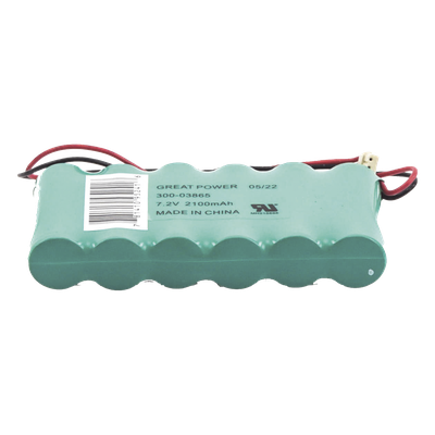 Batería de respaldo recargable NiCd 7.2 V / 2100 mAh para repetidor inalámbrico Honeywell 5800RP
