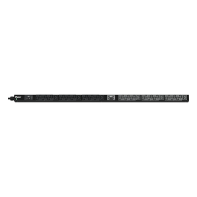 PDU Básico para Distribución de Energía, Enchufe de Entrada NEMA L6-30P, Con 36 Contactos C13 y 6 C19, de Instalación Vertical, 30 Amp, 208 Vca - Imagen 4