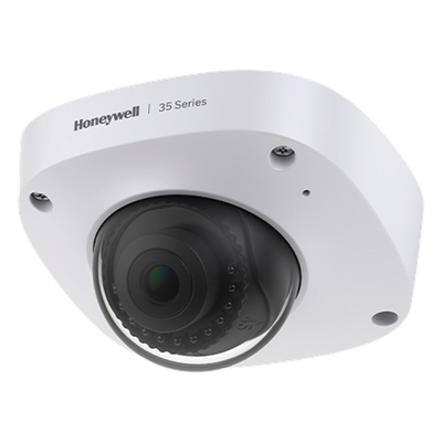 Cámara IP Mini Domo / 5 Megapixel / Gran Angular 88° / IR Inteligente 30 m (98.4 ft) / WDR 120 dB / IP67 e IK10 / Analíticas de Video