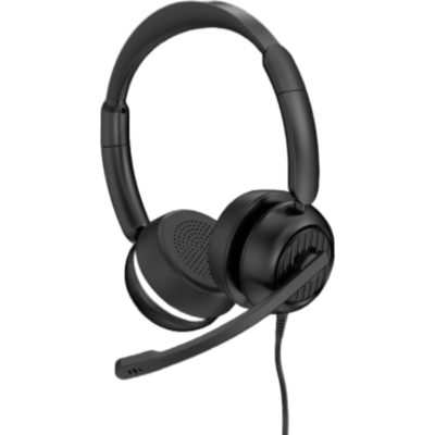 Auricular con Cable / USB-C USB-A 3.5mm / Micrófono AI ENC / Driver 40mm / EQ Dinámico / Protección Auditiva EN50332 - Imagen 3