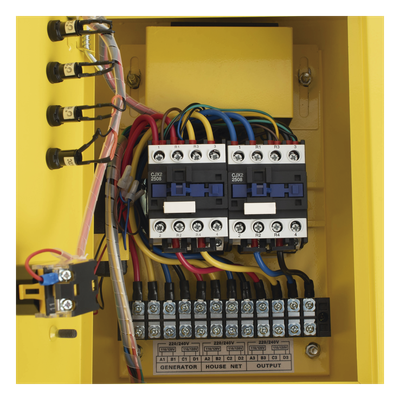 Generador a Gasolina / Planta de Emergencia con Encendido Automático, 6.5KW, 220Vac 2 Fases, Jaula con Ruedas para Fácil Traslado - Imagen 4