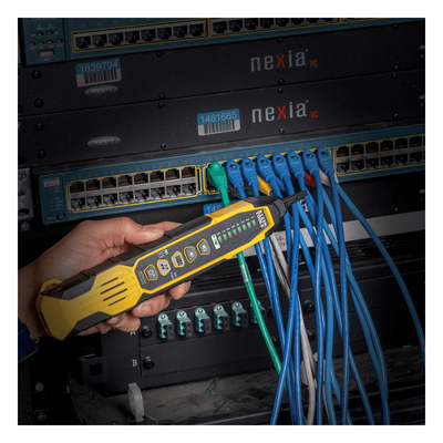 Sonda Digital Profesional / Rastreo de Tono Digital y Analógico / LED para Espacios Oscuros / Conector de Auriculares para Ruido Extremo / Modelo VDV500-223 / Cumple con Certificaciones CE y UKCA / Punta de Sonda Reemplazable - Imagen 9
