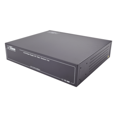 Kit de TRANSCEPTOR ACTIVO DE 4 CANALES / VIDEO+PODER en un solo Cable UTP / 150 metros en 4K, 200 metros en 5 MP/ Envía 36 Vcc y Recibe 12 Vcc / TODO INCLUIDO PARA RACK / Compatible con cámaras HD-TVI/CVI/AHD/CVBS / INSTALACIÓN LIMPIA - Imagen 5