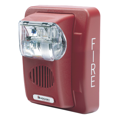 Sirena Estrobo, 12 Vcd, Multi-Candela 15 hasta 110 cd, Montaje En Pared, Color Rojo, Serie HEC3 (0500-05980) Hochiki - Imagen 4