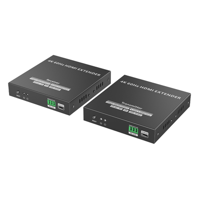 Kit Extensor HDMI para distancias de 120 metros | Soporta resolución 4K @60Hz | Cat 6, 6a y 7 | Salida Loop en el Tx para visualización local | Soporta control remoto del equi - Imagen 3