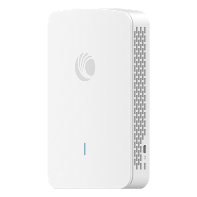 Punto de Acceso Wi-Fi 6 / Diseño para Pared / 3 Puertos Gigabit / PoE Passthrough / Doble Banda 2.4 y 5 GHz / Hasta 2.5 Gbps / Radio IoT Integrado