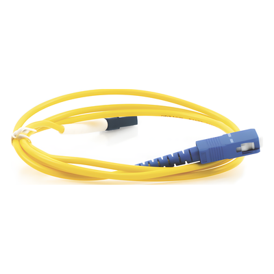 Jumper de Fibra Óptica Monomodo LC/UPC-SC/UPC Simplex de 1 Metro (3.28 Pies) - Imagen 4