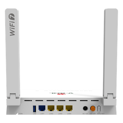 ONU GPON/EPON con Wi-Fi 7 / 1 Puerto 2.5 Gigabits/ 3 Puertos Gigabit / Puerto PON SC/UPC, Hasta 3600 Mbps - Imagen 4