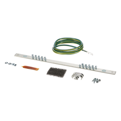 Kit de Puesta a Tierra con Jumper 6 AWG RGREJ696Y y Barra de Conexiones de 20 Orificios RGRB19U, para Rack de 19in - Imagen 4