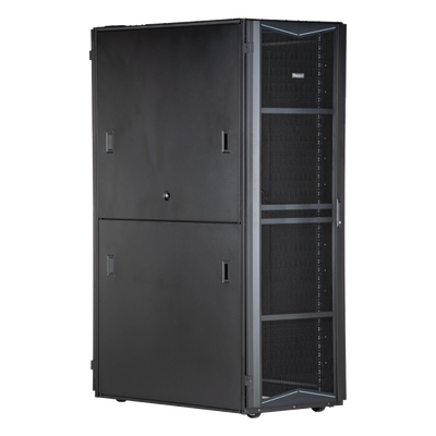 Gabinete FlexFusion para Centros de Datos, 45 UR, 700 mm de Ancho, 1070 mm de Profundidad, Sin Paneles Laterales, Fabricado en Acero, Color Negro - Imagen 4