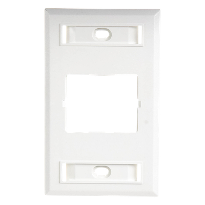 Placa de Pared CT, Para un Acoplador, Color Blanco - Imagen 5