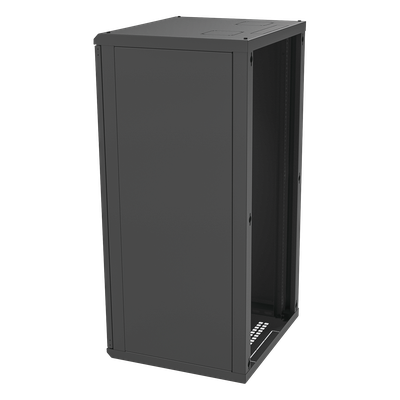 Gabinete para Montaje en Pared, Puerta de Cristal Templado, Cuerpo Fijo con Rack 19" de 24 Unidades - Imagen 5