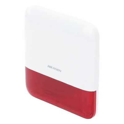 (AX PRO) Sirena Inalámbrica con Estrobo Rojo para Exterior IP65 / 110 dB - Imagen 9