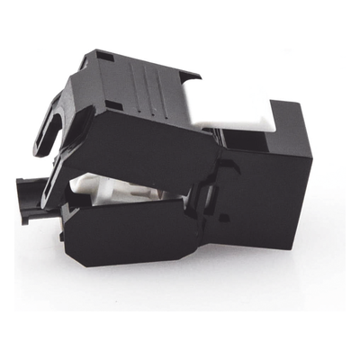 Módulo Jack Keystone Cat5e (Toolless), con Terminación en Ángulo 180 - Color Negro, Compatible con Faceplate y Patchpanel Linkedpro - Imagen 4