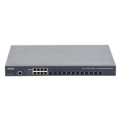 Switch Administrable Capa 3, 12 Puertos SFP de 10G, 8 Puertos 10/100/1000T, Con Alimentación Redundante (2 Fuentes de Alimentación AC). - Imagen 5