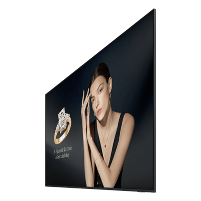 Pantalla Profesional Neo QLED 115" Resolucion 4K / Panel VA / Brillo 1,000 nit / Dimensiones 2.56m largo x 1.46 m de alto / Uso 24/7 / HDMI 2.1 / DisplayPort 1.4 / WiFi-Bluetooth / compatible con VXT - Imagen 3
