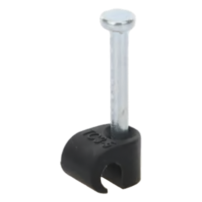 Grapa negra para Fibra óptica redonda de 3 mm (100pzs) (3101-00400) - Imagen 3