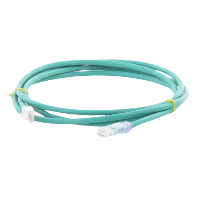 Cable de Parcheo UTP Categoría 6, con Plug Modular en Cada Extremo - 2 Metros (6.56 Pies) - Verde - Imagen 3