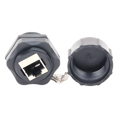 Acoplador Industrial RJ45-RJ45 Categoría 6 Blindado IP67 (Waterproof) - Imagen 4