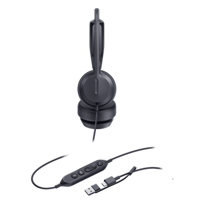 Auriculares Yealink UH42 Dual con cancelación de ruido para Microsoft Teams, USB-C/A e indicador de ocupado - Imagen 4