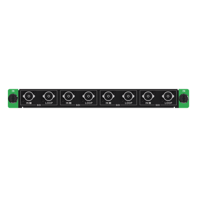Tarjeta de Entrada SDI 4 Canales 4K / 12G-SDI / HDR10 y HLG / 4K60 / 4 Loop-Through / Compatible Serie C66S